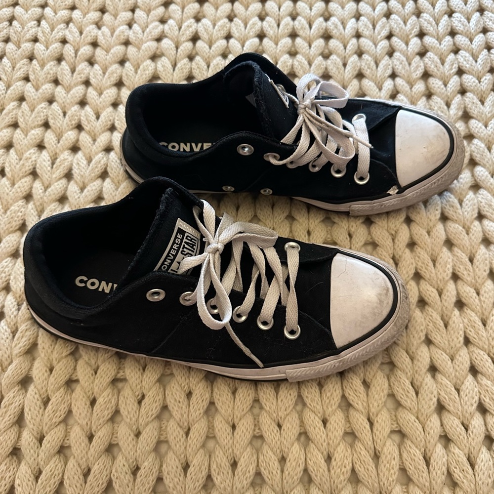 Black Converse shoes